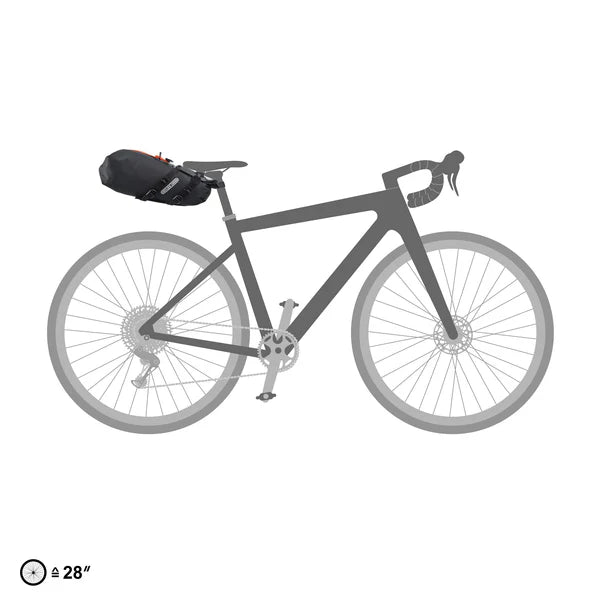 ORTLIEB SEAT PACK QR 7,5 L Saco de selim Preto