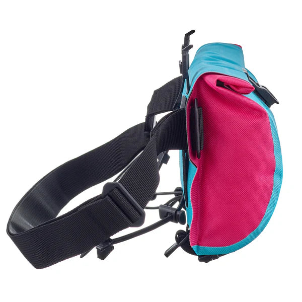Saco de guiador ORTLIEB VELO SLING 3 L Cyber Blue/Pink