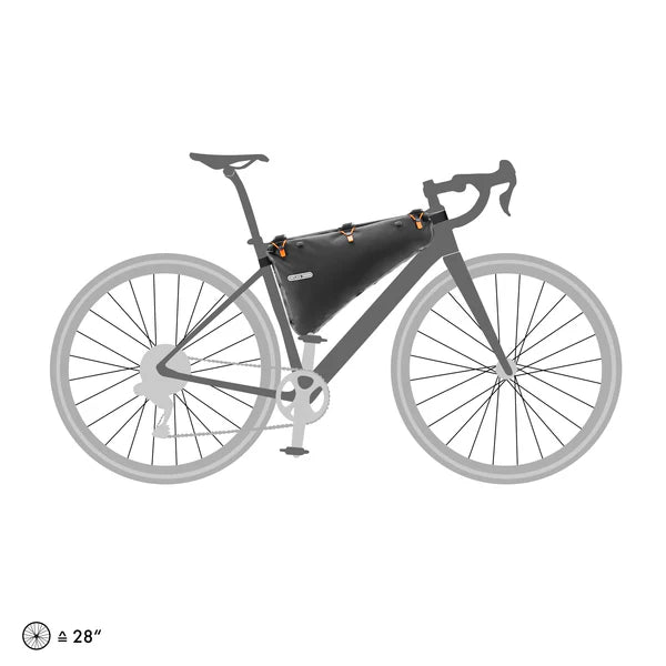 ORTLIEB FRAME PACK RC 6 L Saco para quadros Preto