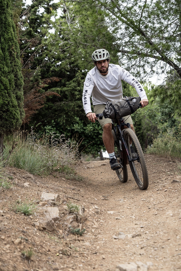 Saco de guiador ORTLIEB FLEX 9 L Saco de guiador Bege