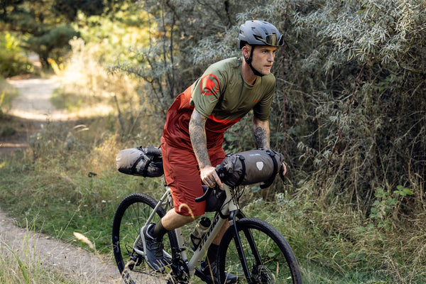 Saco de guiador ORTLIEB FLEX 9 L Saco de guiador Bege