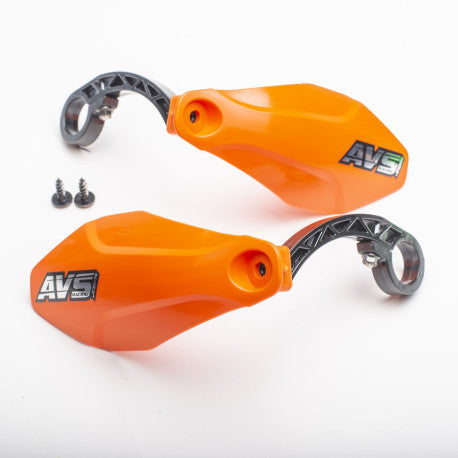 AVS BASIC Proteção de Mão Aba Plástica Laranja Fluo