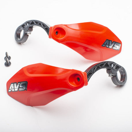 Guarda-mão de plástico AVS BASIC Vermelho