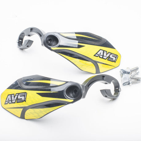 AVS KIT DECO Protetor de Mão Alu Tab Preto/Amarelo