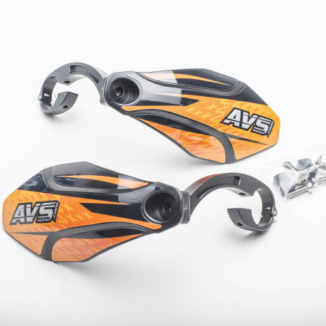 AVS KIT DECO Proteção de Mão Alu Perna Laranja/Preto