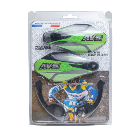 AVS KIT DECO Protetor de Mão Alu Tab Preto/Verde