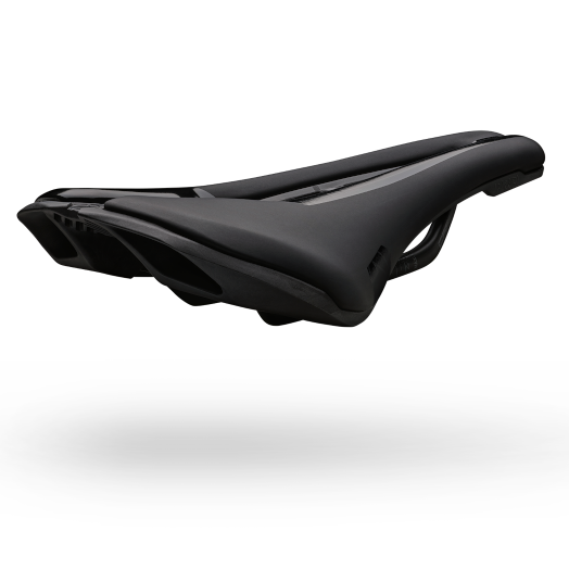 STEALTH TEAM CURVED 142mm PRO Saddle Trilhos de carbono Preto