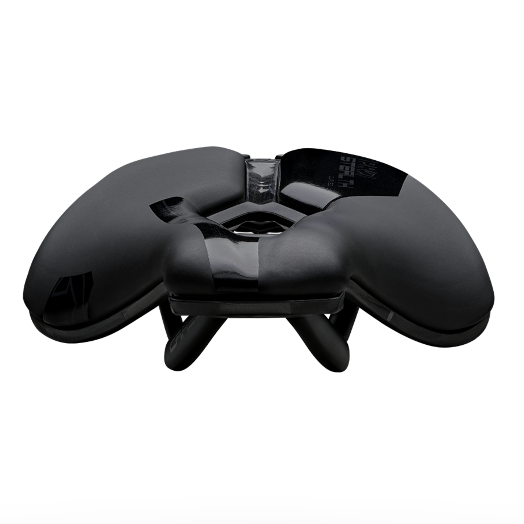 STEALTH TEAM CURVED 142mm PRO Saddle Trilhos de carbono Preto