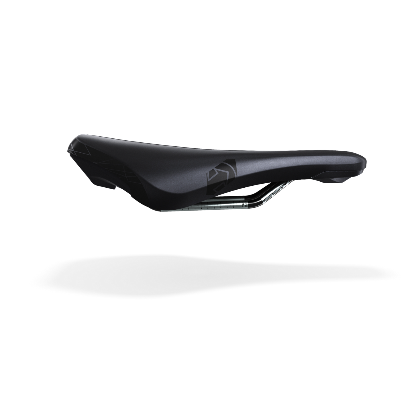 STEALTH OFFROAD PERFORMANCE 142mm PRO Saddle Carris de aço inoxidável Preto