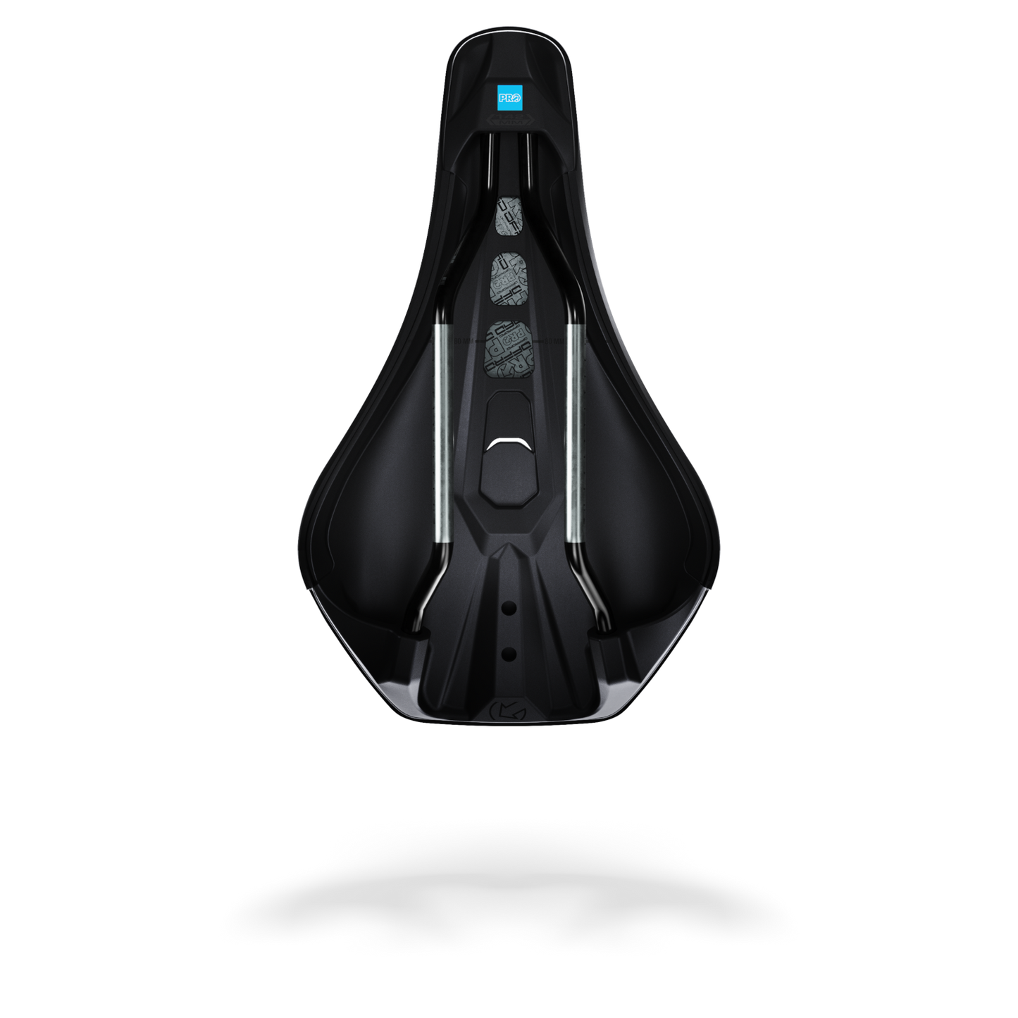 STEALTH OFFROAD PERFORMANCE 142mm PRO Saddle Carris de aço inoxidável Preto