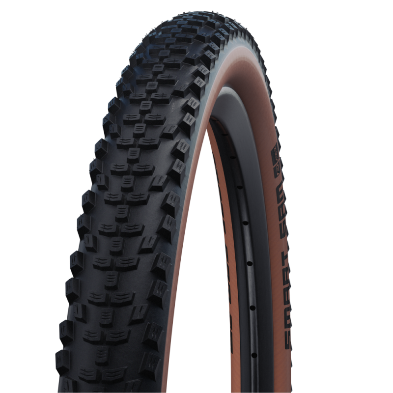 SCHWALBE SMART SAM 29x2.60 ADDIX PERFORMANCE RACEGUARD Pneu TuboTipo macio Preto/Castanho