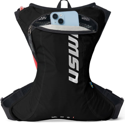 Mochila de Hidratação USWE RACE 2.0 2 L Preta