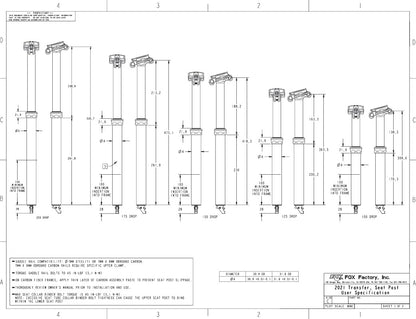 Canote de Selim Telescópico RACE FACE TURBINE R