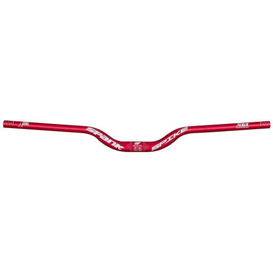 Guiador SPANK SPIKE 800 RACE Rise 50mm 800mm Vermelho