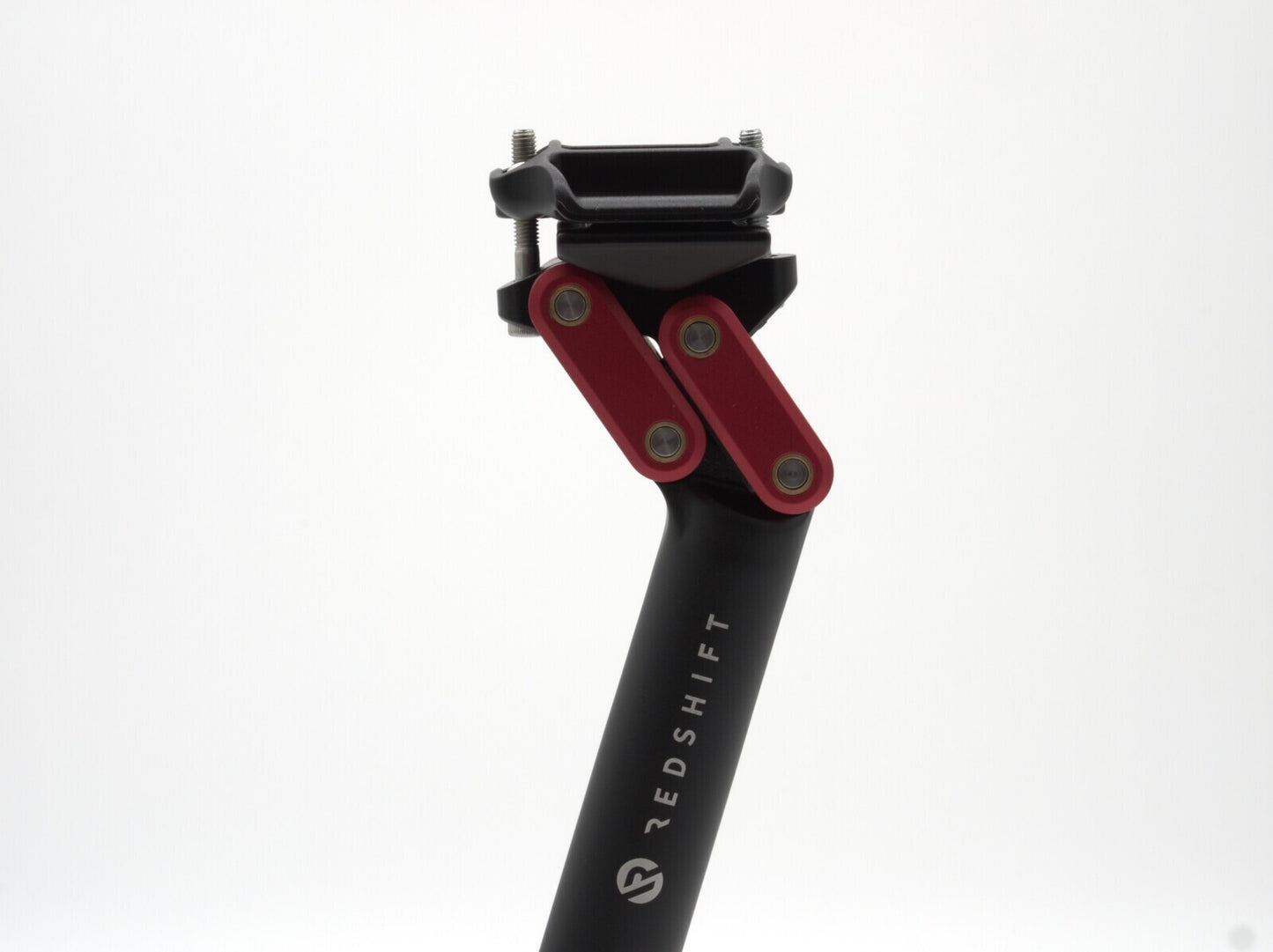 Haste de selim de dupla posição REDSHIFT Preto/Vermelho