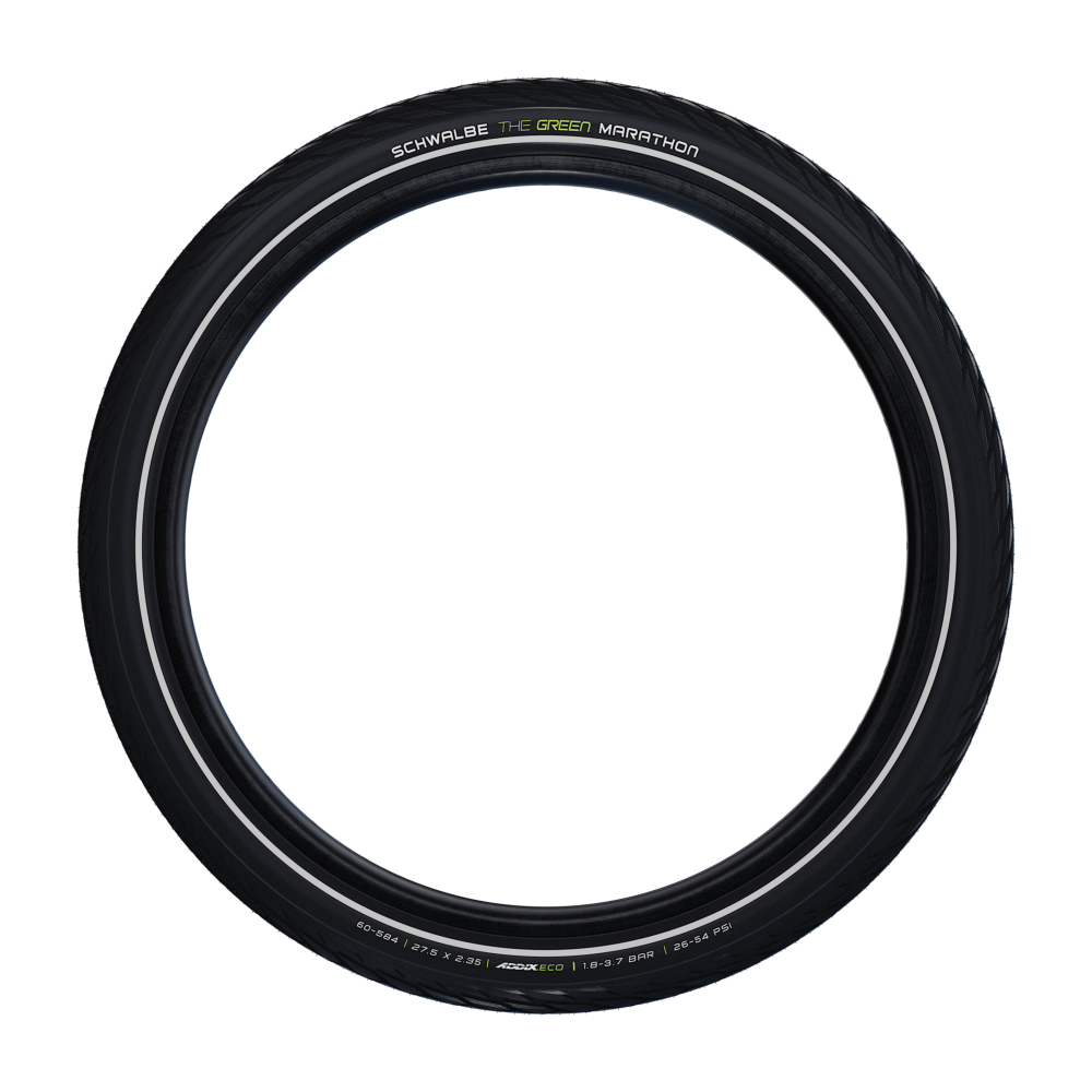 SCHWALBE GREEN MARATHON 27.5x2.35 ADDIX ECO GreenGuard Tubetype Pneu rígido
