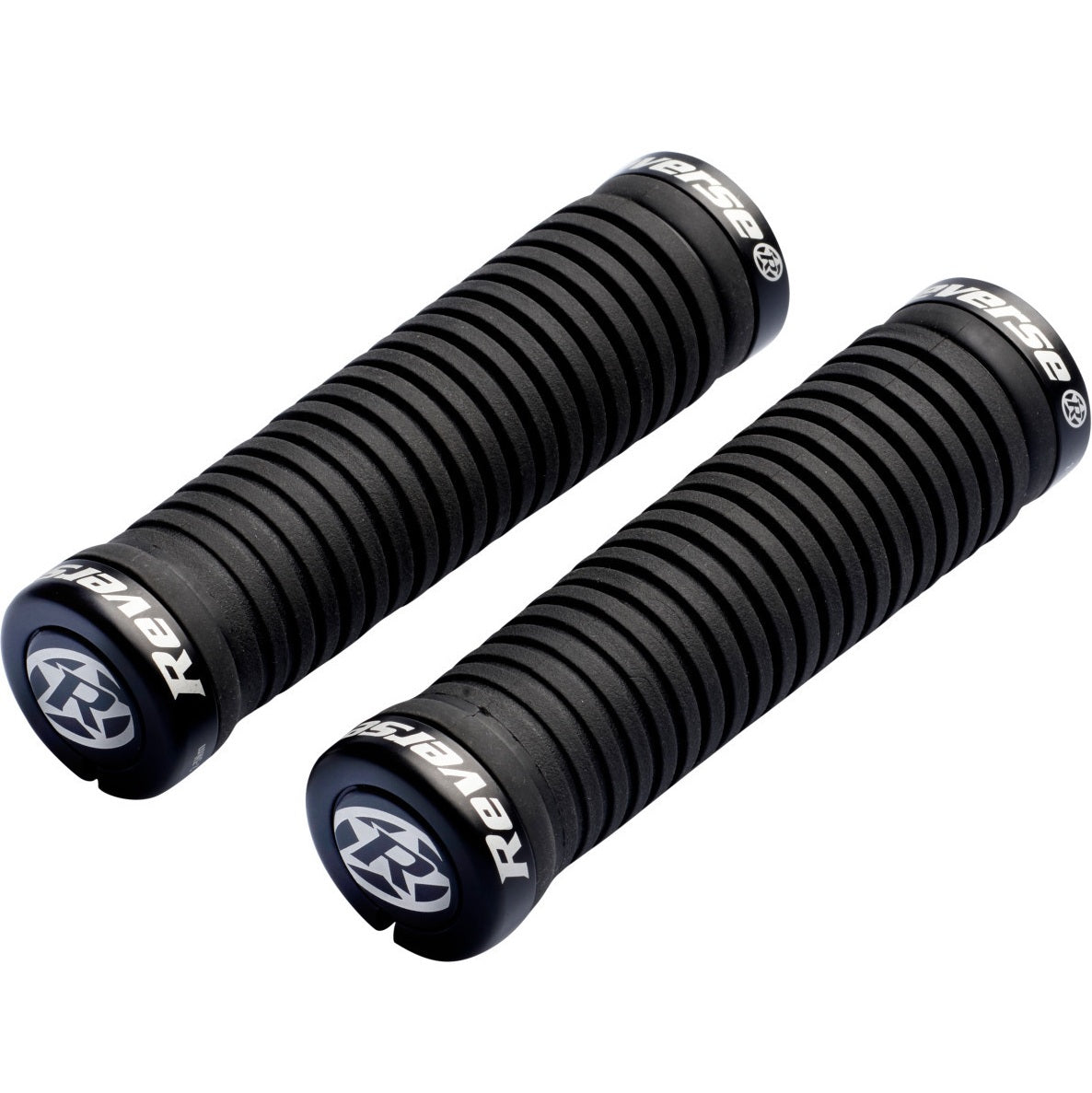 Punhos REVERSE COMPONENTS TAPER Lock-On Ø 34-30 mm Preto