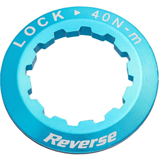 Porca de cassete 8/11V REVERSE COMPONENTS Azul claro