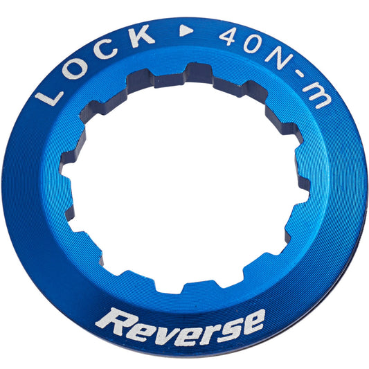 Porca de cassete 8/11V REVERSE COMPONENTS Azul