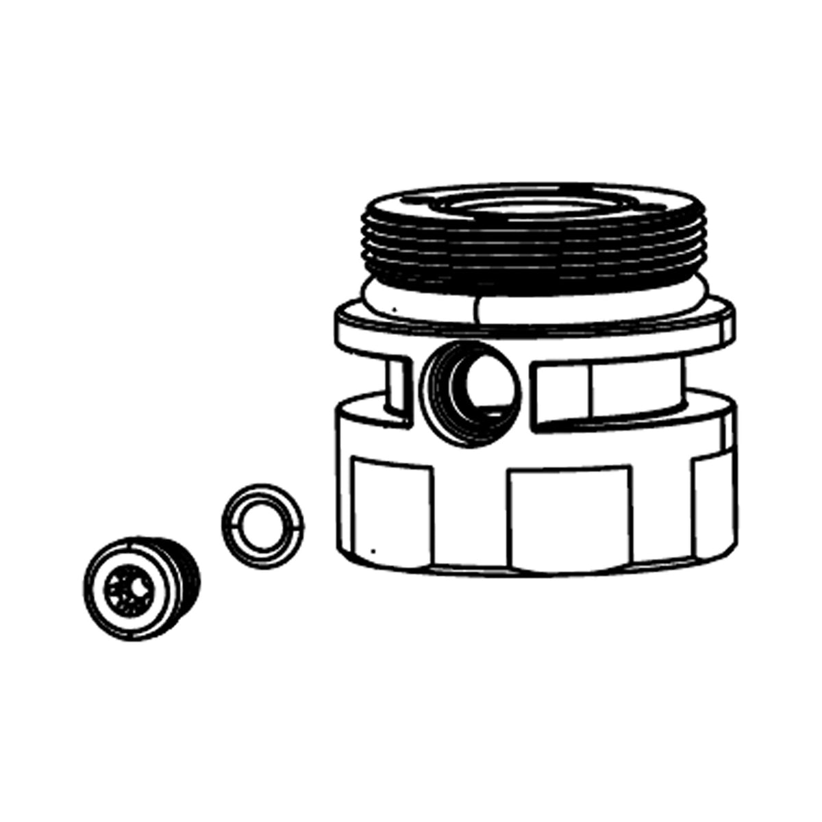 Kit de cabeças de vedação do cartucho ROCKSHOX CHARGER 2.1 QT — ilustração técnica