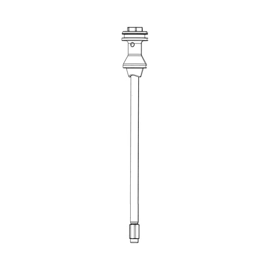 Kit de eixo da mola pneumática DEBONAIR ROCKSHOX 160 mm-27,5"/29" (38 mm) para DOMAIN B1+ (2022+) — ilustração técnica