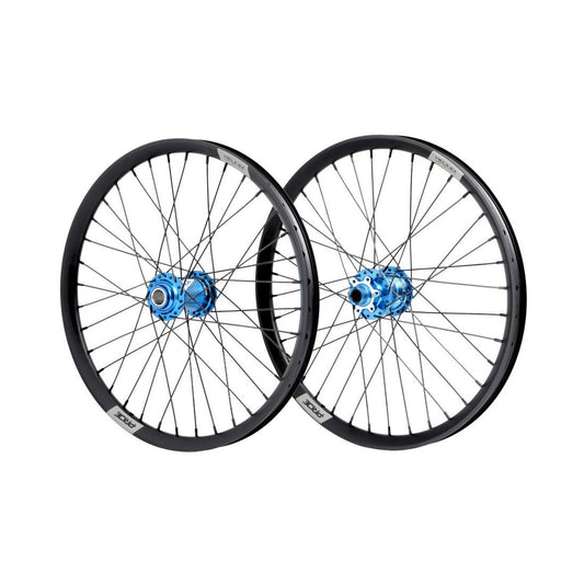 Par de Rodas PRIDE 20" (406mm) Control V2 Disc Helium M24 Eixos 20/15mm Azul