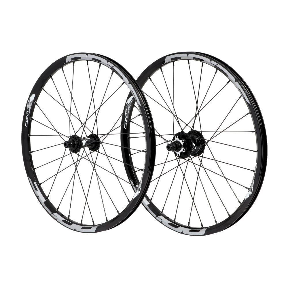 Par de Rodas PRIDE 20" (451mm) Control V2 Disc Axes 10/10mm Preto