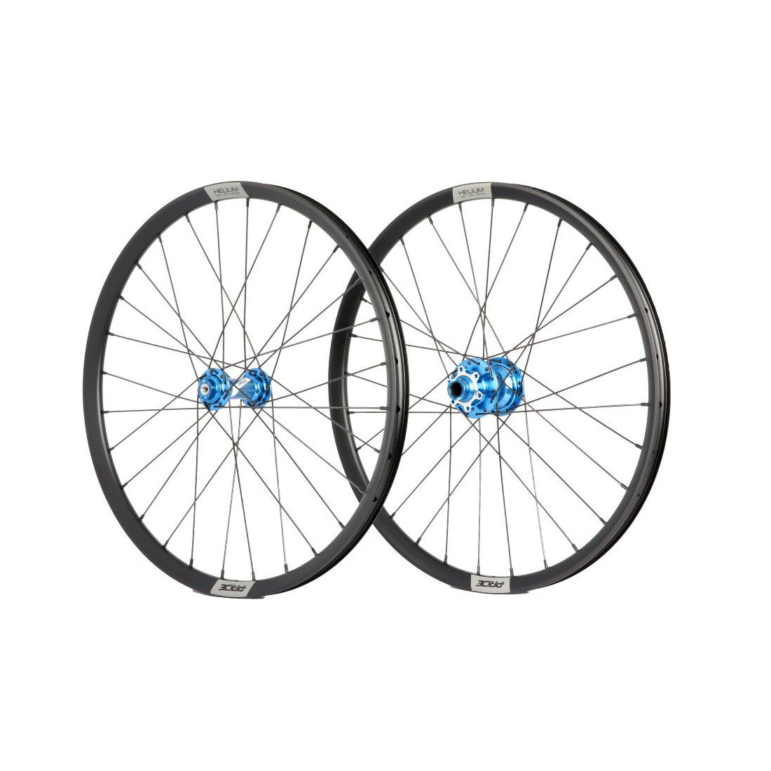 Par de Rodas PRIDE 20" (451mm) Control V2 Disc Helium M21 Axes 10/15mm Azul