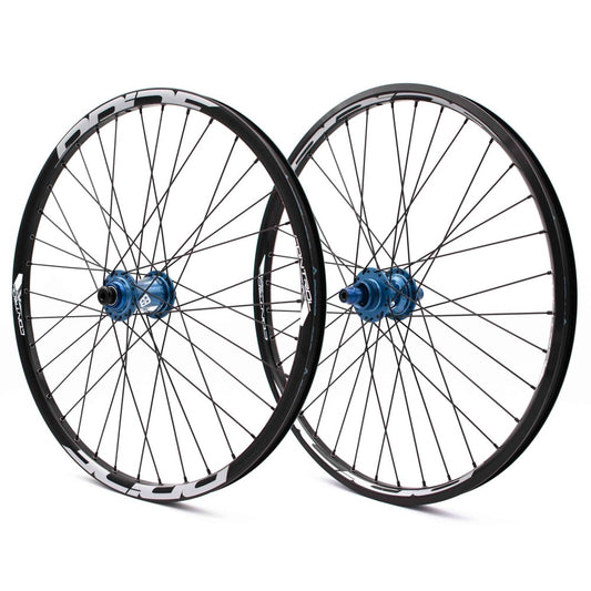 Par de Rodas PRIDE 24" (507mm) Control V2 Disc Eixos 20/15mm Azul