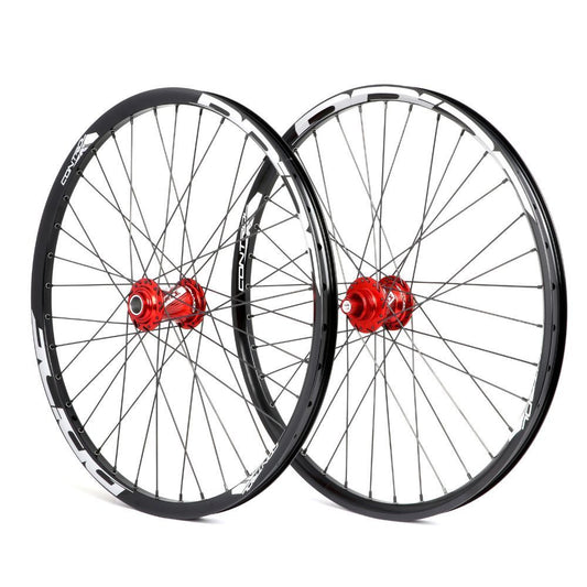 Par de Rodas PRIDE 20" (451mm) Control V2 Disc Eixos 10/15mm Vermelho