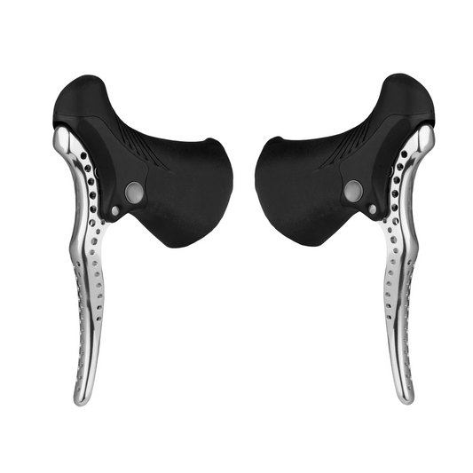 Par de alavancas TRP RRL-SR Singlespeed Preto/Prata