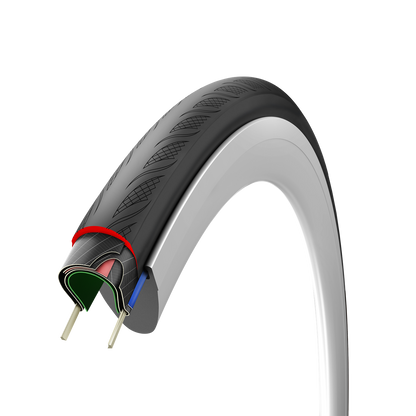 Pneu VITTORIA RUBINO V G2.0 Tubeless Ready preto