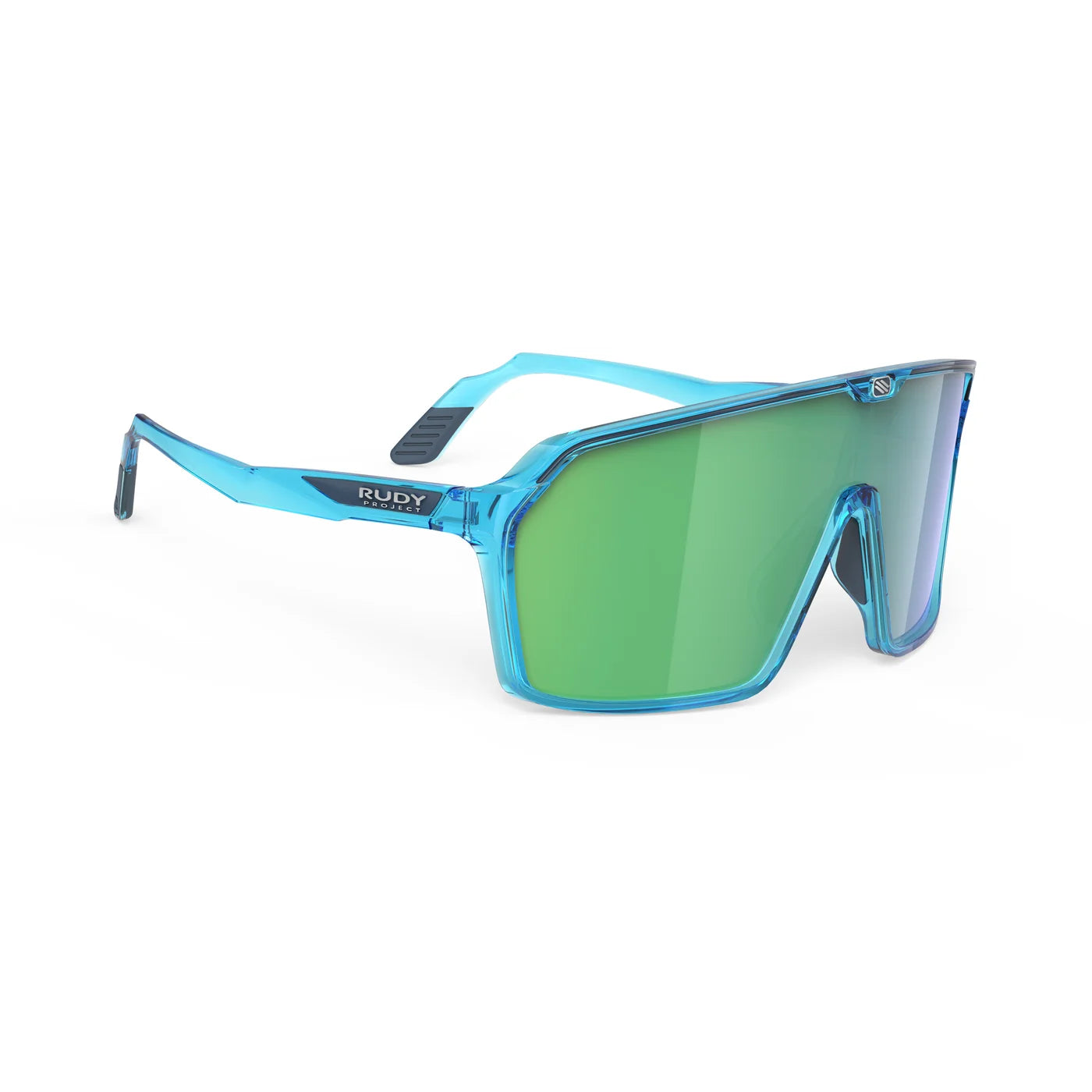Óculos RUDY PROJECT SPINSHIELD Crystal Azul Multilaser Green