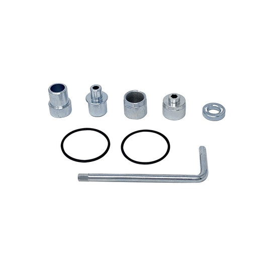 Kit de adaptadores para eixos passantes ELITE 135x10mm e 135x12mm Drivo/Drivo II/Direto/Direto X