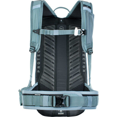 Mochila com proteção dorsal EVOC FR LITE RACE 10L Azul