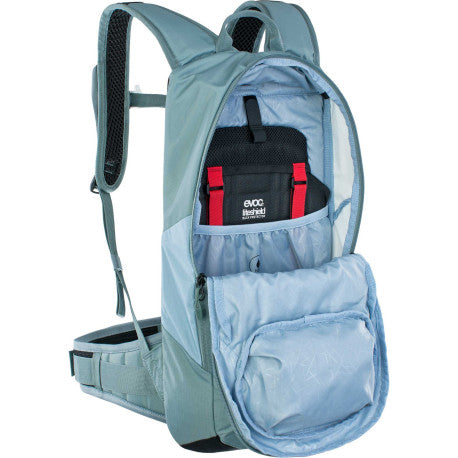 Mochila com proteção dorsal EVOC FR LITE RACE 10L Azul