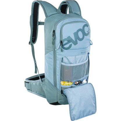 Mochila com Proteção Dorsal EVOC FR LITE RACE 10L Azul