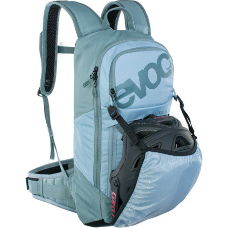 Mochila com proteção dorsal EVOC FR LITE RACE 10L Azul