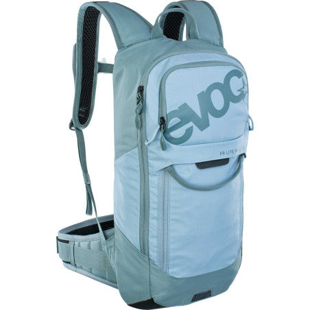 Mochila com proteção dorsal EVOC FR LITE RACE 10L Azul
