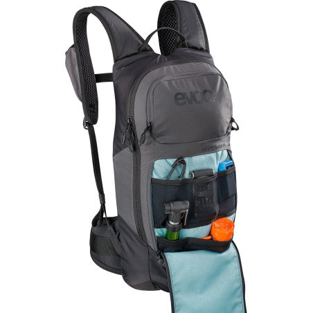 Mochila com proteção dorsal EVOC FR LITE RACE 10L Cinza