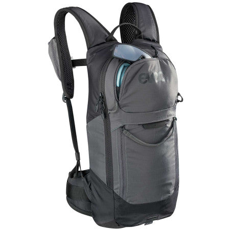 Mochila com proteção dorsal EVOC FR LITE RACE 10L Cinza