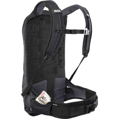 Mochila com Proteção Dorsal EVOC TRAIL PRO BLACKLINE 10 L Preto