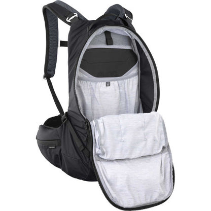 Mochila com Proteção Dorsal EVOC TRAIL PRO BLACKLINE 16 L Preto