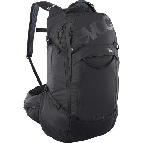 Mochila com Dorsal EVOC TRAIL PRO BLACKLINE 26 L Preto