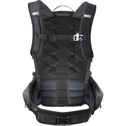 Mochila com Proteção Dorsal EVOC TRAIL PRO BLACKLINE 26 L Preto