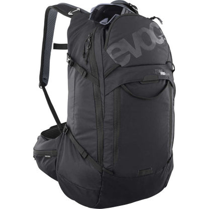 Mochila com Proteção Dorsal EVOC TRAIL PRO BLACKLINE 26 L Preto
