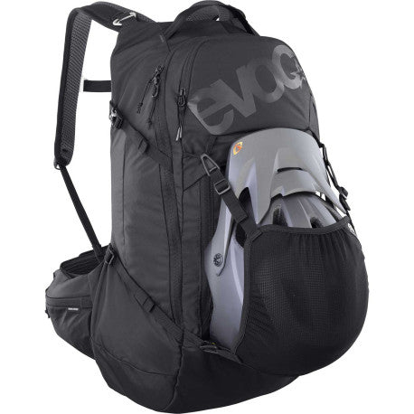 Mochila com Dorsal EVOC TRAIL PRO BLACKLINE 26 L Preto