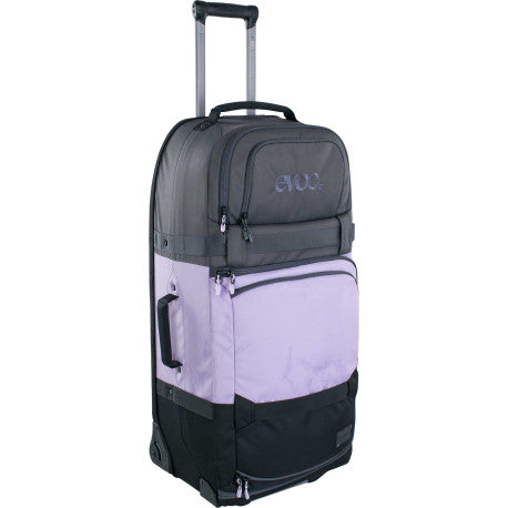 Saco de viagem EVOC WORLD TRAVELLER 125 L Preto/Púrpura