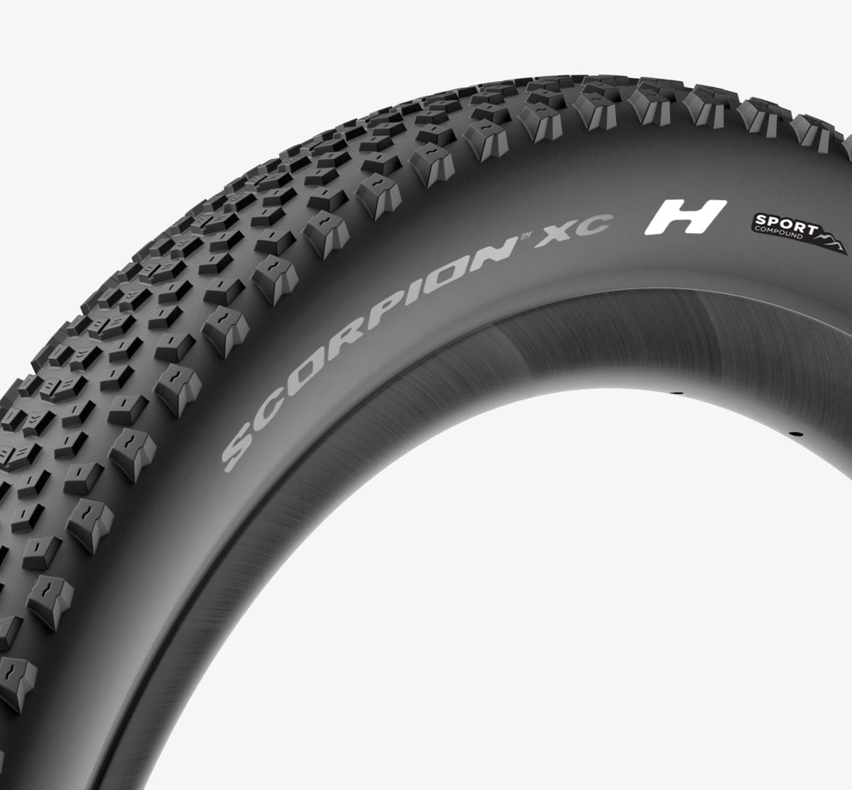 Pneu PIRELLI SCORPION SPORT XC H ProWall 29x2.40 Tubeless Ready com talão flexível preto