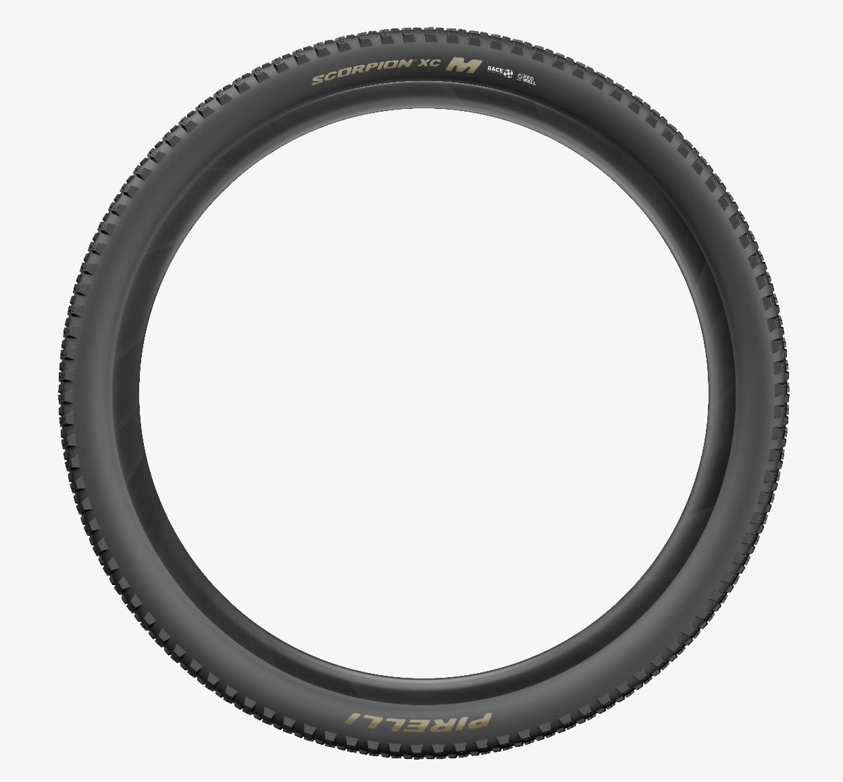 Pneu PIRELLI SCORPION RACE XC M ProWall 29x2.40 Tubeless Ready de talão dobrável preto/dourado